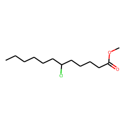 6-Chlorododecanoic acid, methyl ester