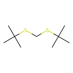 Propane, 2,2'-[methylenebis(thio)]bis[2-methyl-