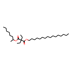 Diethylmalonic acid, hexadecyl 2-octyl ester
