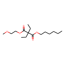 Diethylmalonic acid, hexyl 2-methoxyethyl ester
