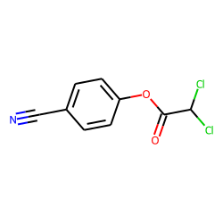 Dichloroacetic acid, 4-cyanophenyl ester