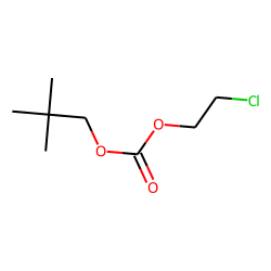 Carbonic acid, 2-chloroethyl neopentyl ester