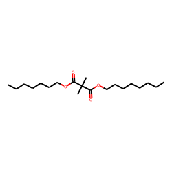Dimethylmalonic acid, heptyl octyl ester