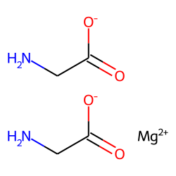 Glycine, magnesuim salt