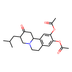 Tetrabenazine M (bis-desmethyl-HO-), diacetylated