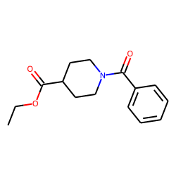 Isonipecotic acid, N-benzoyl-, ethyl ester