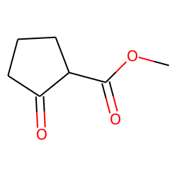 Cyclopentanecarboxylic acid, 2-oxo-, methyl ester