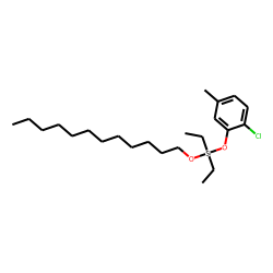 Silane diethyl(2-chloro-5-methylphenoxy)dodecyloxy-