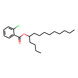 2-Chlorobenzoic acid, 5-tetradecyl ester