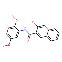 2-Naphthalenecarboxamide, N-(2,5-dimethoxyphenyl)-3-hydroxy-