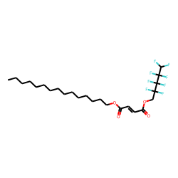 Fumaric acid, 2,2,3,3,4,4,5,5-octafluoropentyl pentadecyl ester