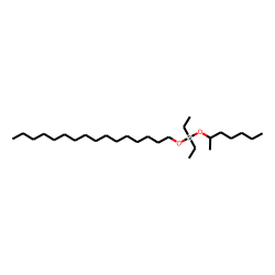 Silane, diethyl(2-heptyloxy)hexadecyloxy-