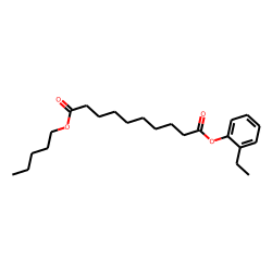 Sebacic acid, 2-ethylphenyl pentyl ester