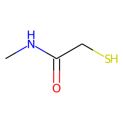 N-(methyl)mercaptoacetamide