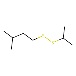 Disulfide, 1-methylethyl isopentyl