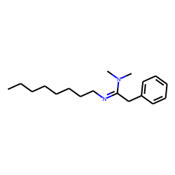 N,N-Dimethyl-2-phenyl-N'-octyl-acetamidine