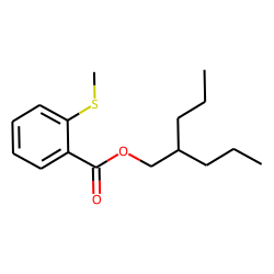 2-(Methylthio)benzoic acid, 2-propylpentyl ester