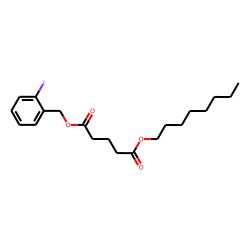 Glutaric acid, 2-iodobenzyl octyl ester