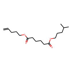 Adipic acid, isohexyl pent-4-enyl ester