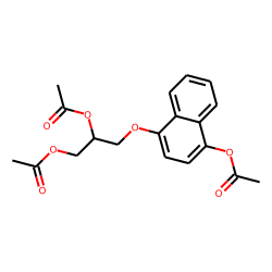Propranolol desamino dihydroxy, acetylated