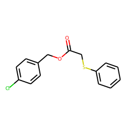 (Phenylthio)acetic acid, (4-chlorophenyl)methyl ester