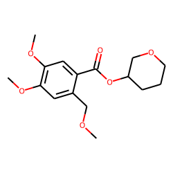 Benzoic acid 4,5-dimethoxy-2-methoxy methyl-tetrahydro-pyran-3-yl ester