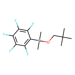 2,2-Dimethyl-1-dimethyl(pentafluorophenyl)silyloxypropane