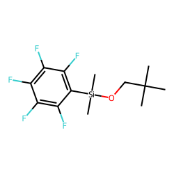 Neopentanol, dimethylpentafluorophenylsilyl ether