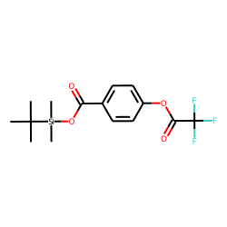 Benzoic acid, 4-trifluoroacetyloxy-, tert.-butyldimethylsilyl ester