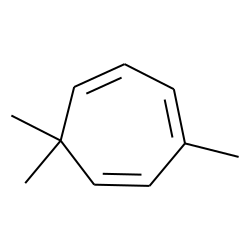 1,3,5-Cycloheptatriene, 3,7,7-trimethyl-