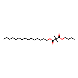Dimethylmalonic acid, butyl pentadecyl ester