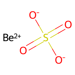beryllium sulphate