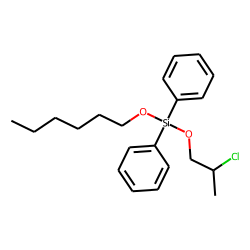 Silane, diphenyl(2-chloropropoxy)hexyloxy-