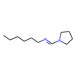 Methanimine, 1-(1-pyrrolidinyl), N-hexyl
