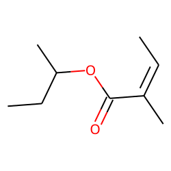 sec-Butyl (E)-2-methylbut-2-enoate