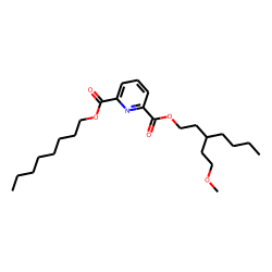 2,6-Pyridinedicarboxylic acid, 3-(2-methoxyethyl)heptyl octyl ester