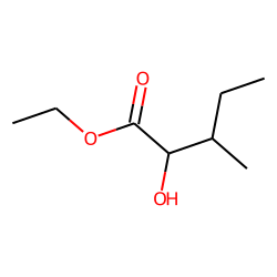 Ethyl 2-(d)-hydroxy-3-methylpentanoate