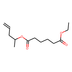 Adipic acid, ethyl pent-4-en-2-yl ester
