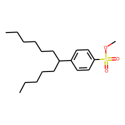 Benzenesulphonic acid, 4-(6-dodecyl)-, methyl ester