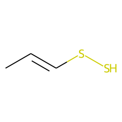 1-propenyl hydrodisulfide