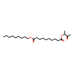 Sebacic acid, nonyl 3-oxobut-2-yl ester