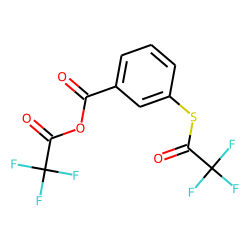 3-(Trifluoroacetylthio)benzoic trifluoroacetic anhydride