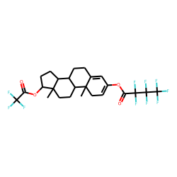 Testosterone, 3-HFB, 17«beta»-TFA