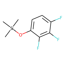 2,3,4-Trifluorophenol, trimethylsilyl ether