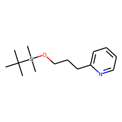 2-Pyridinepropanol, tert-butyldimethylsilyl ether