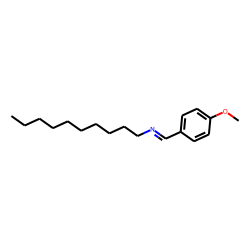 p-methoxybenzylidene-decyl-amine