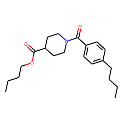 Isonipecotic acid, N-(4-butylbenzoyl)-, butyl ester