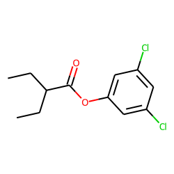 2-Ethylbutyric acid, 3,5-dichlorophenyl ester