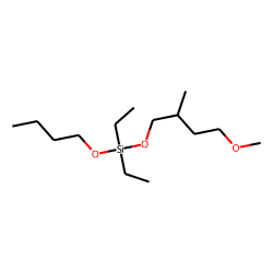 Silane, diethylbutoxy(2-methyl-4-methoxybutoxy)-