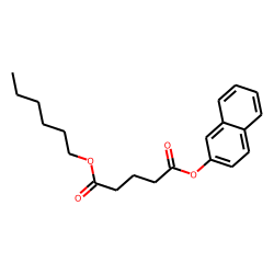 Glutaric acid, hexyl 2-naphthyl ester